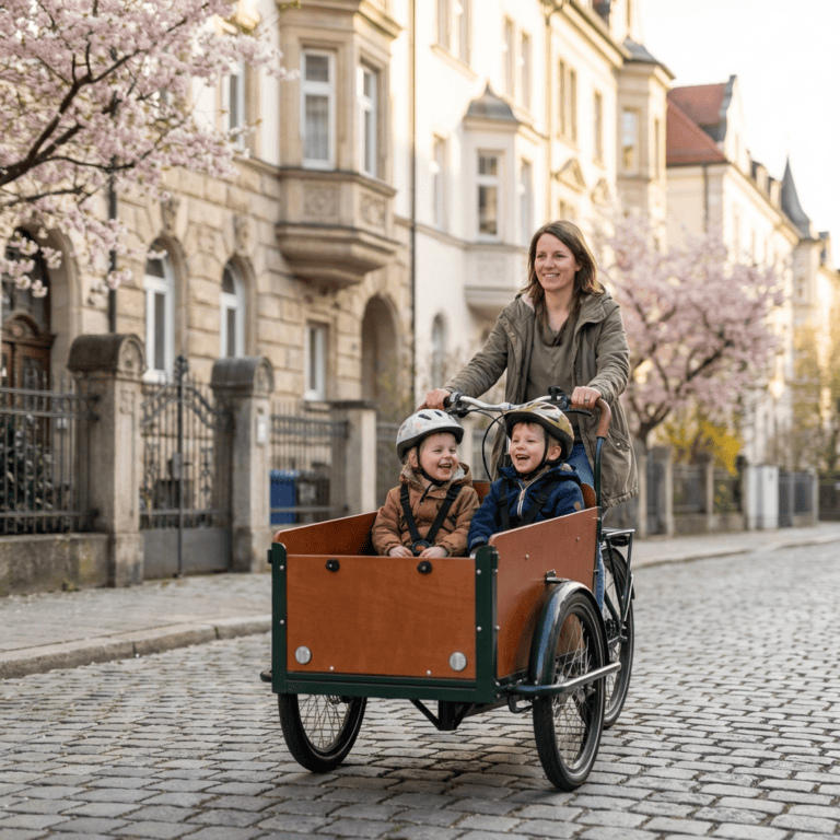Lastenrad für die Familie: Der entspannte Weg, München gemeinsam zu erobern